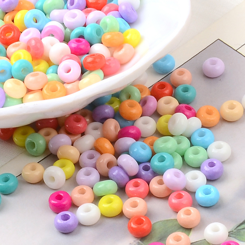 80pcs Glass Seed Beads & Mini Tube Spacer Beads
